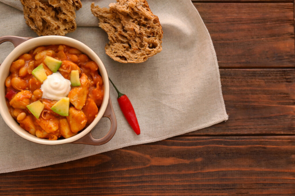 Butternut Squash and Turkey Chili