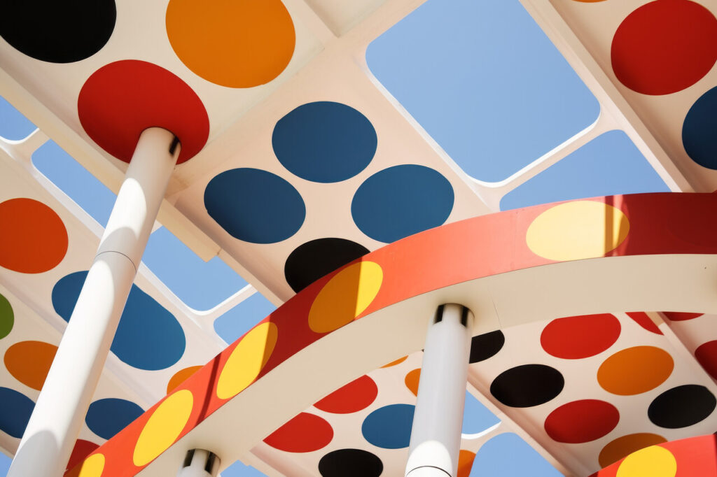 Statement Color Ceiling