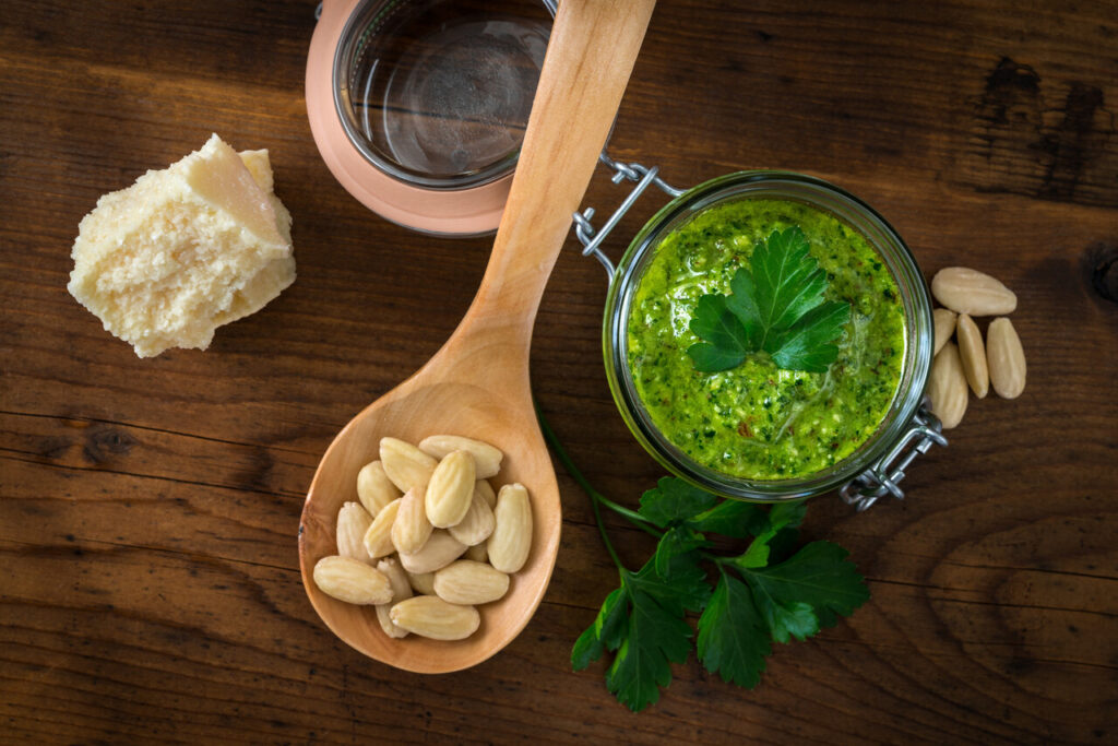 Parsley-Almond Pesto