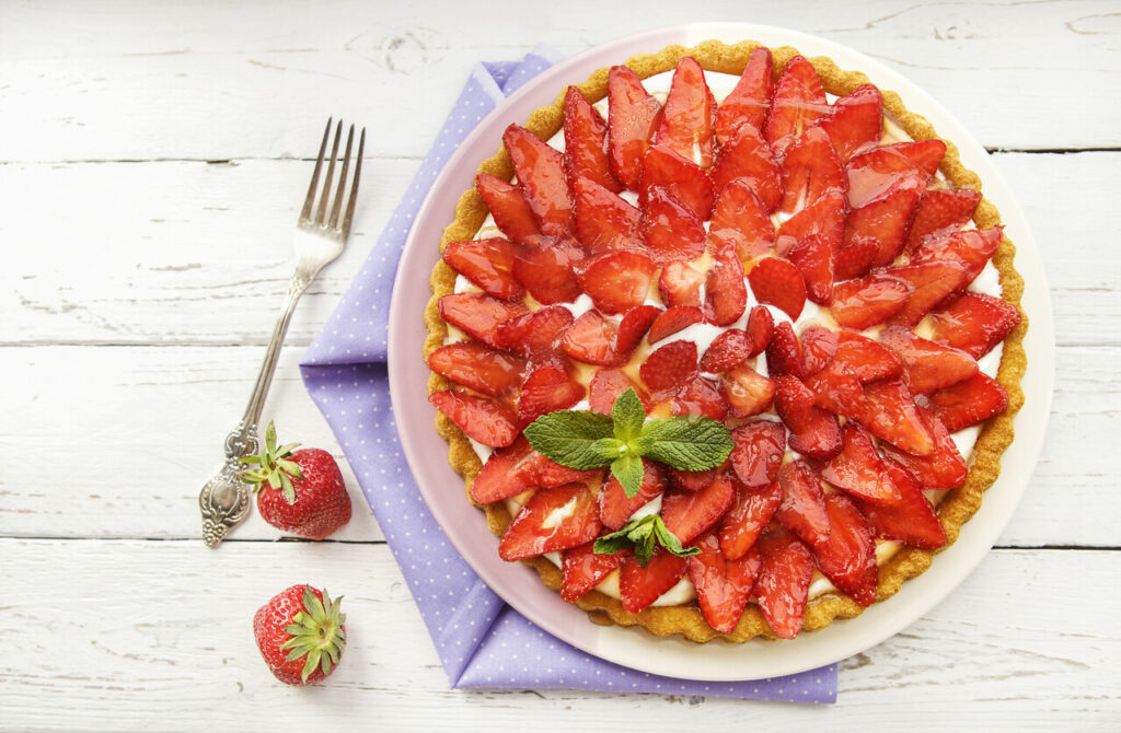 Strawberry Delight Pie