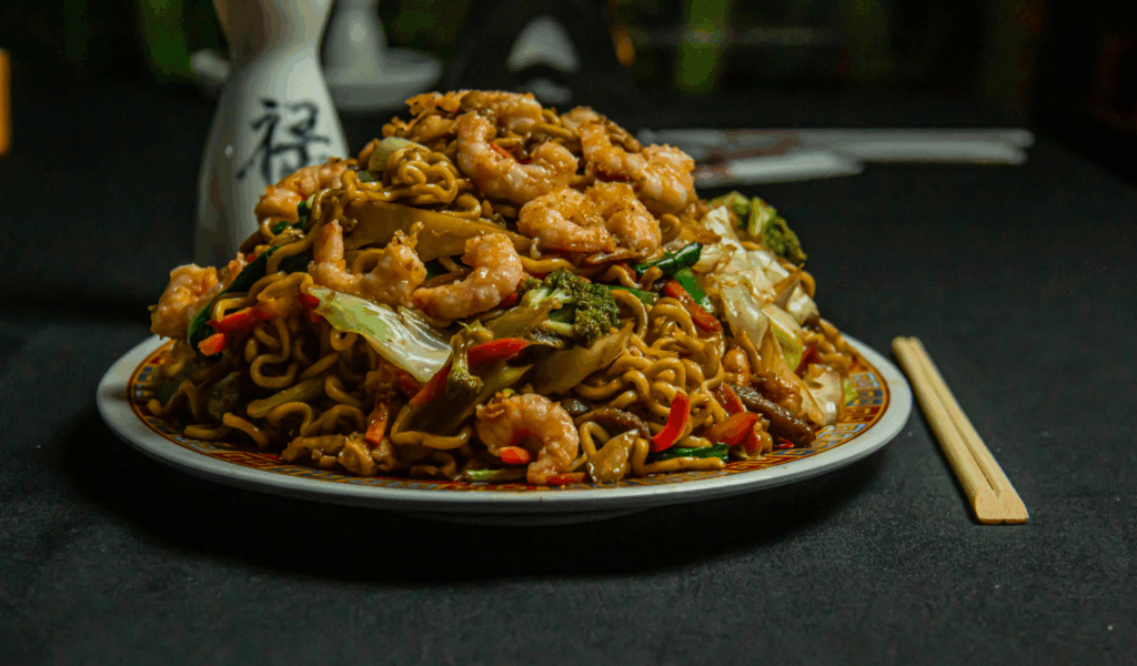 Shrimp and Broccoli Stir-Roast