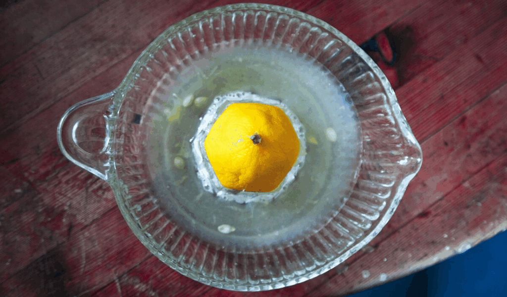 Lemon juice instead of vinegar