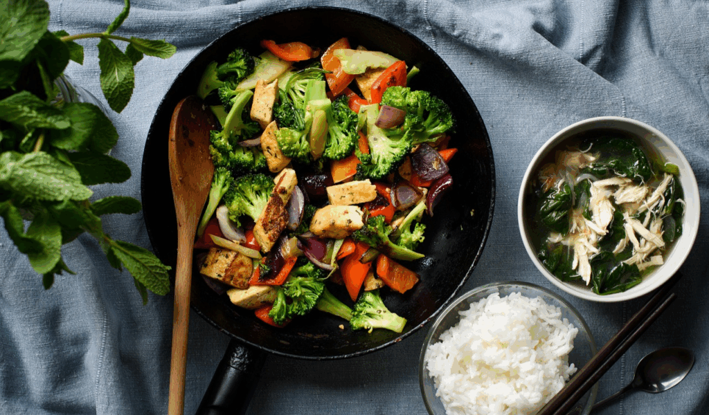 Vegetable Stir Fry with Tofu