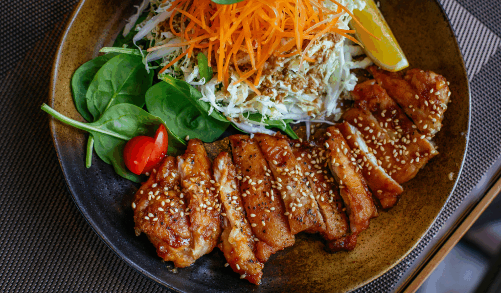 One-Pan Chicken with Mediterranean Vegetables