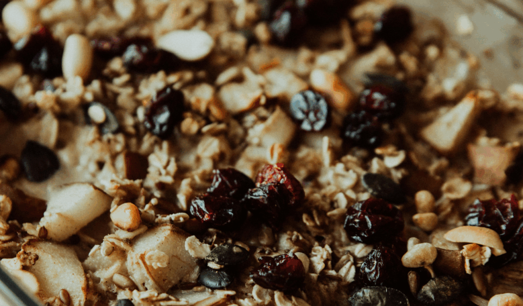Baked Oatmeal Casserole with Berries