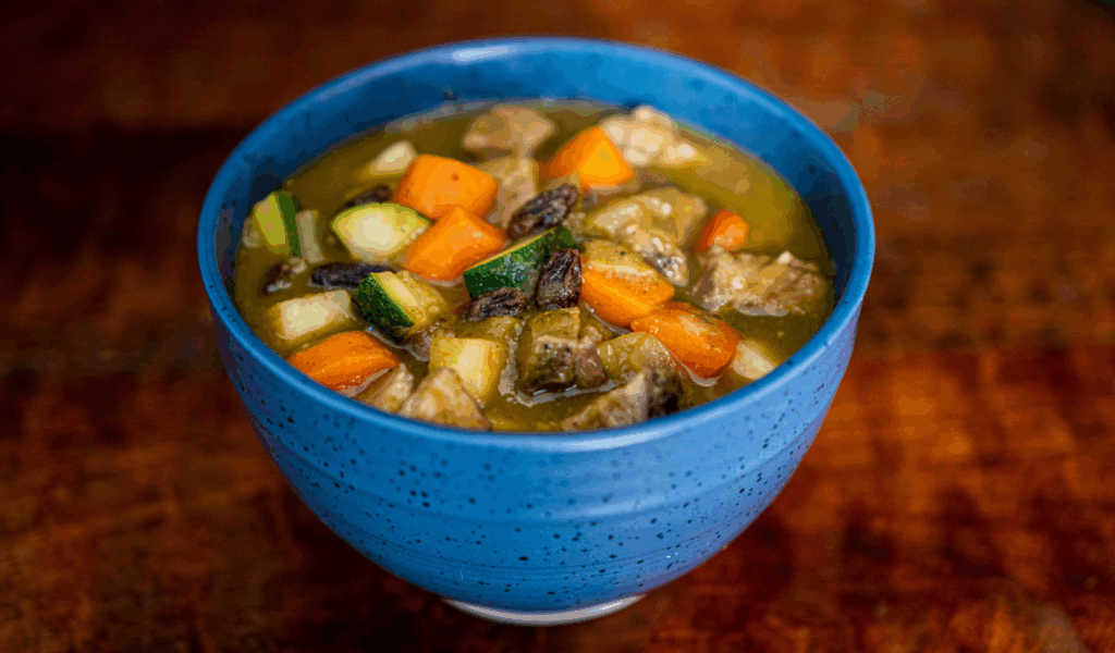 Lamb & Sweet Potato Moroccan‐Style Stew