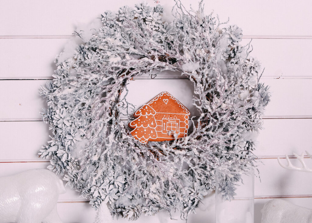 Frosted Woodland Wreath