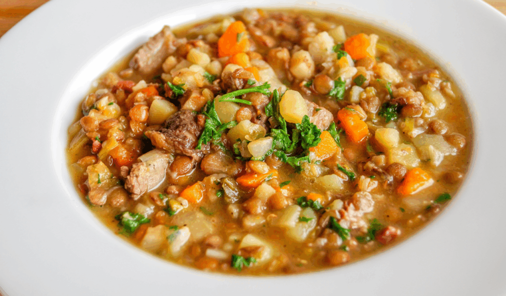 Seafood & Tomato Chickpea Stew