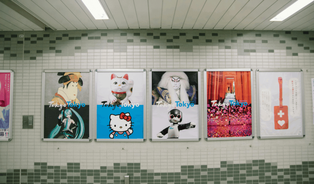 Oversized Childhood Cartoon Posters 
