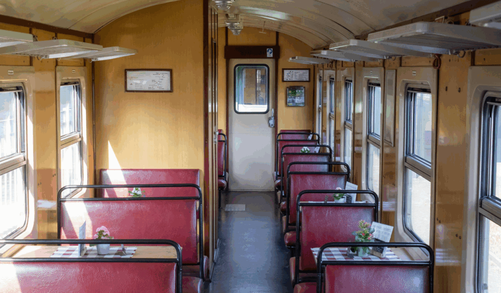 Vintage Railway Car Diners