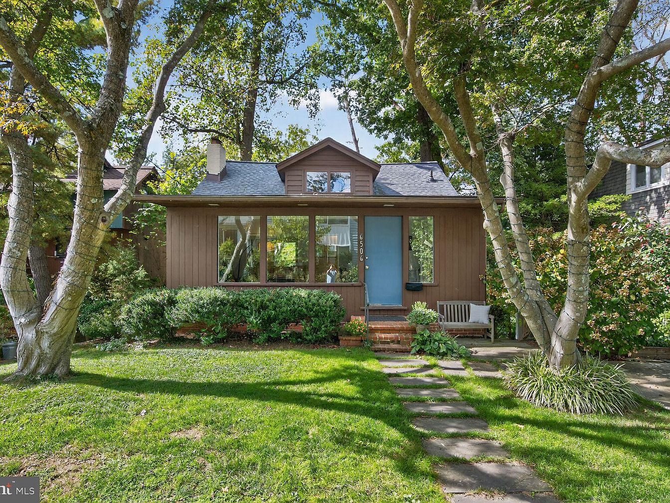 Timeless 1928 Brookmont Retreat in Bethesda, Maryland With Potomac River Valley Views and Access to Historic Canal Trails
