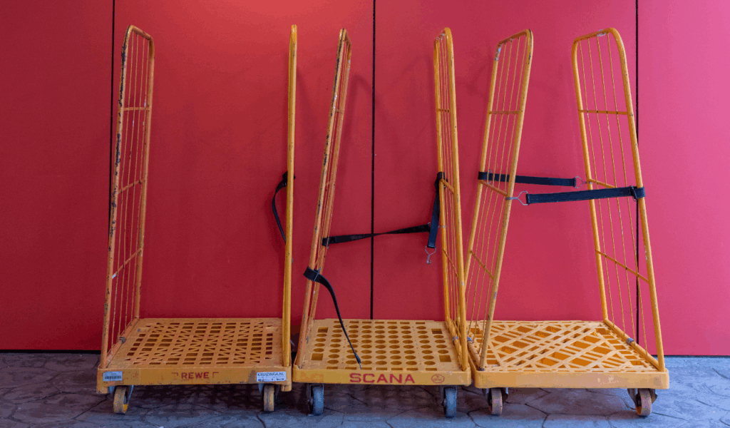 Multi-tier decorative carts