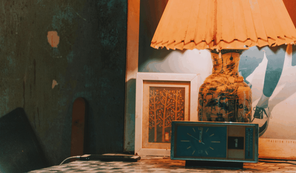 Table Lamps with Small, Rigid Shades