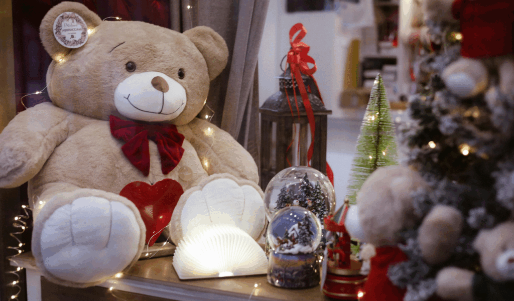 Themed mini trees in every room