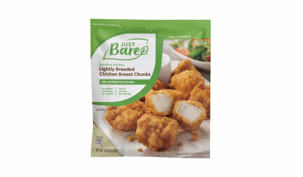 Just Bare Lightly Breaded Chicken Breast Chunks