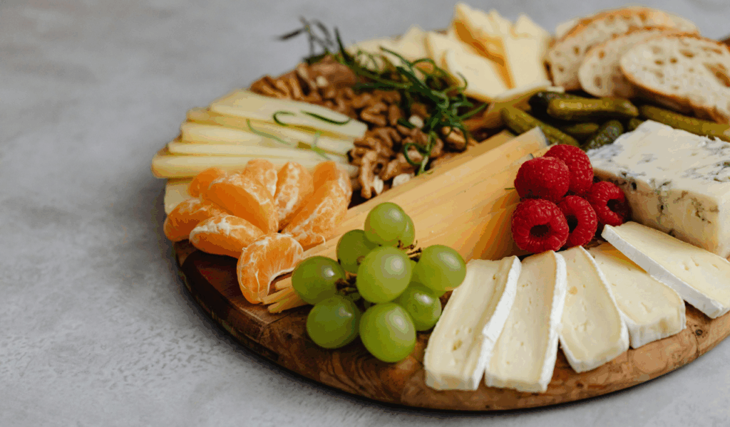 Cheese and Crackers as a Main Meal