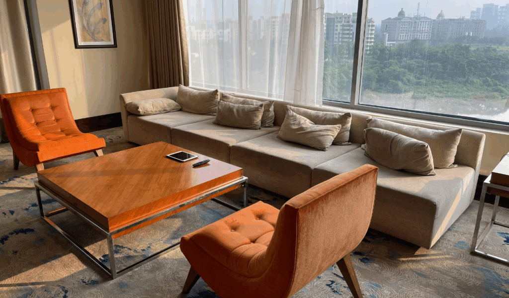 Armless Sofas with Deep Seats