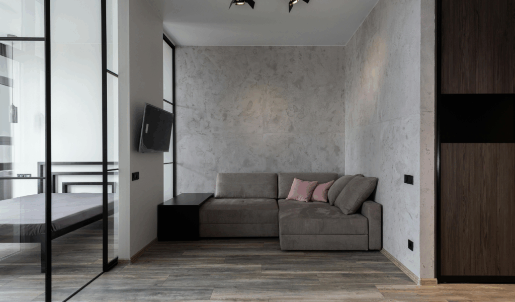 Using Dark Matte Charcoal Tones