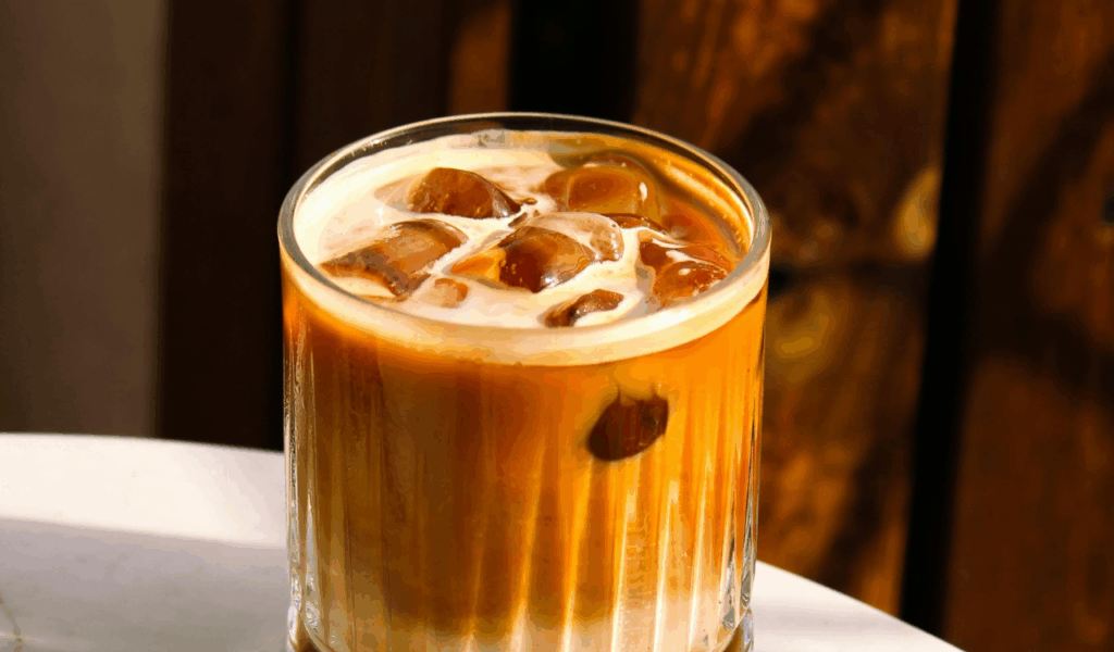 Retro egg creams sweetened with chocolate syrups