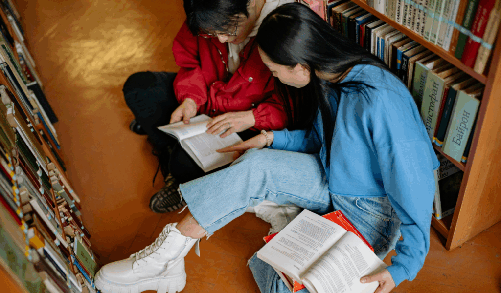 Floor Seating Study Areas