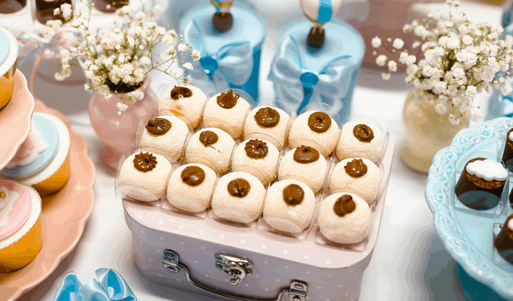 Glitter Covered Chocolates