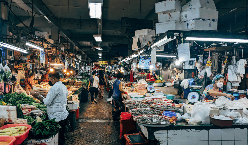 Tourist heavy halls that inflate local pricing