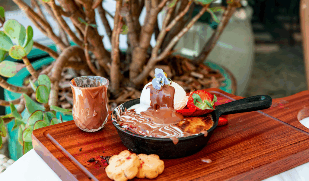 Chocolate Lava Cookie Skillet