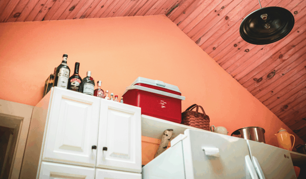 Strongly Colored Ceiling Paint