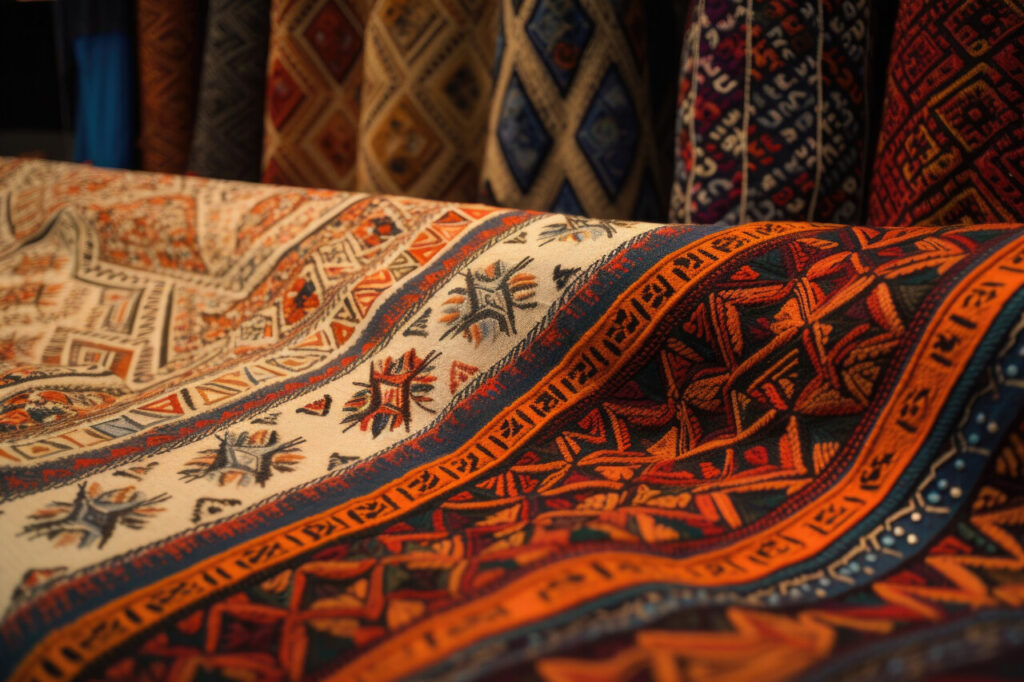 Textiles for Texture Without Clutter