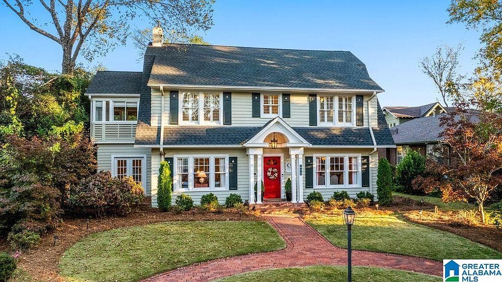 Experience Classic 1926 Elegance in Birmingham, Alabama With Formal Gathering Spaces, 10-Foot Ceilings, and Vintage Details