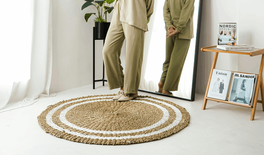Low Quality Jute or Natural Fiber Rugs