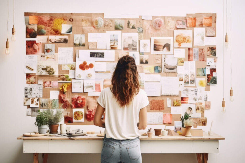 Build A Gallery Wall Of Photos, Postcards, And Maps