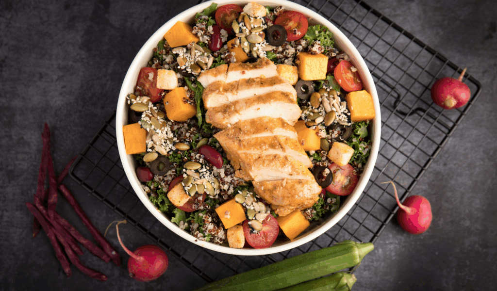 Kale and Quinoa Power Salads