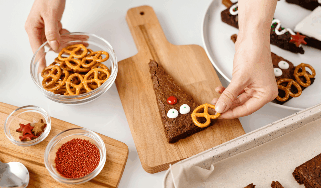 Chocolate Covered Pretzels With Excess Toppings