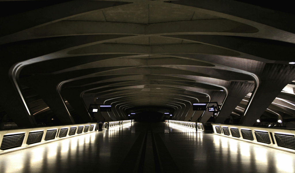 Track Lighting with Narrow Beams
