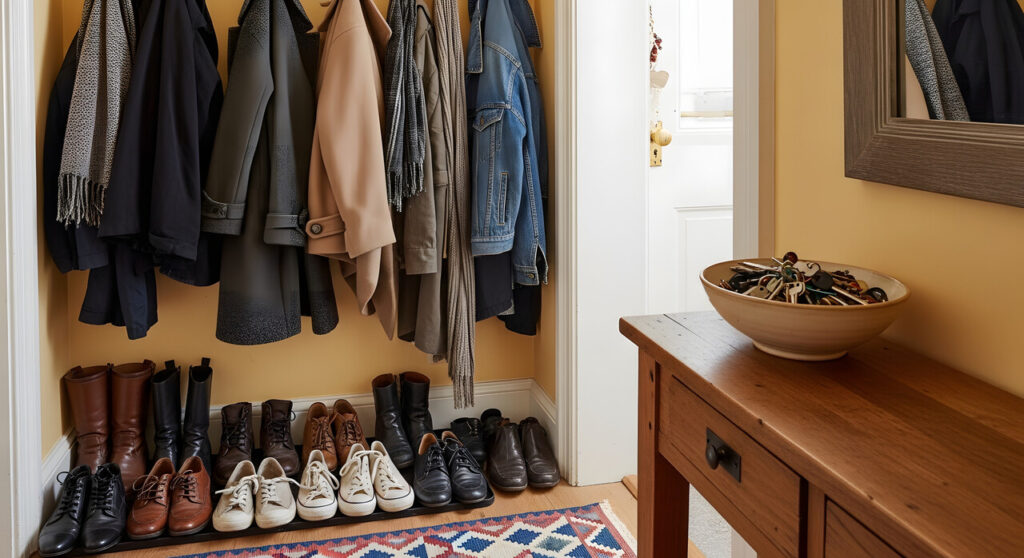 Ignoring Traffic Flow And Blocking Entry Paths With Furniture