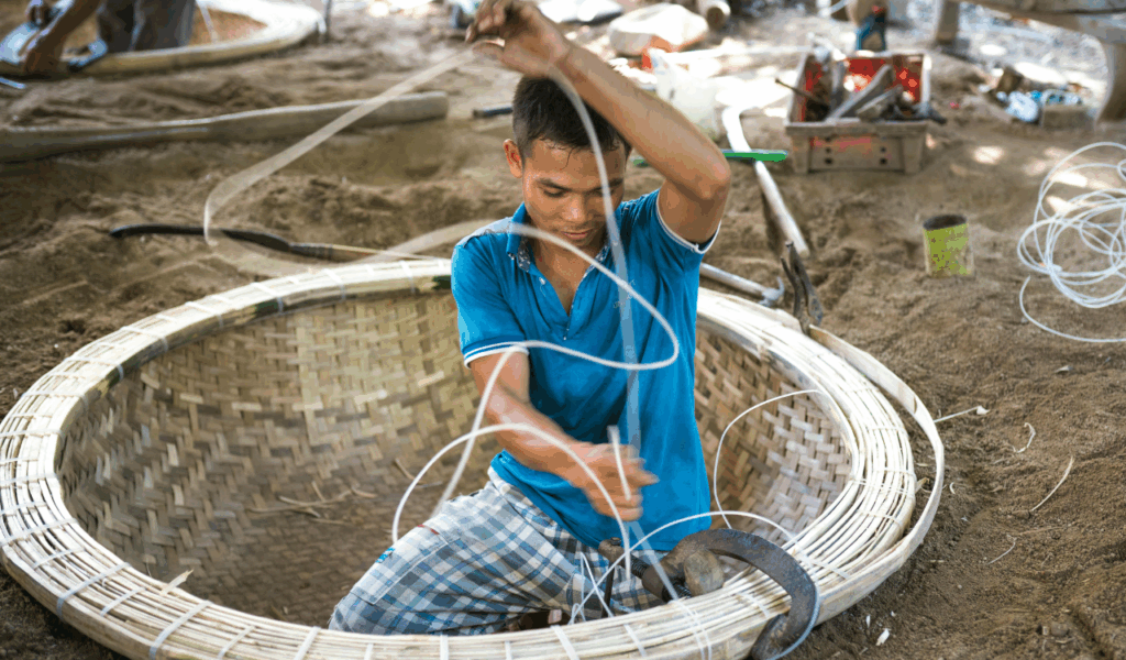 Very Large Skinny Baskets