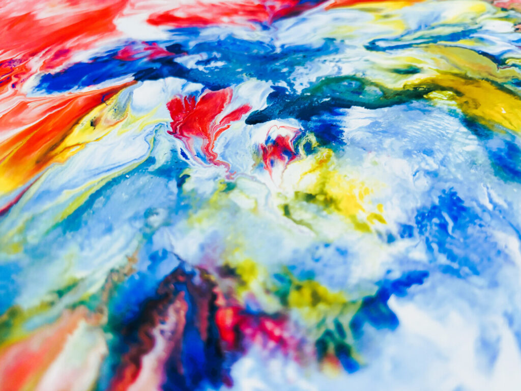 Simple Painted Abstracts