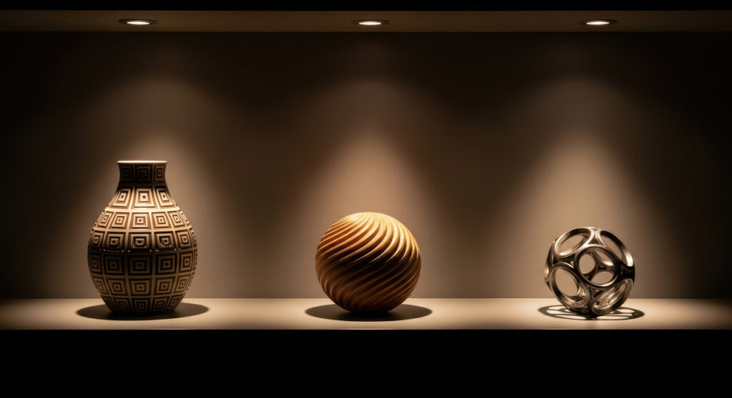 Plastic “Designer Look” Sculpture