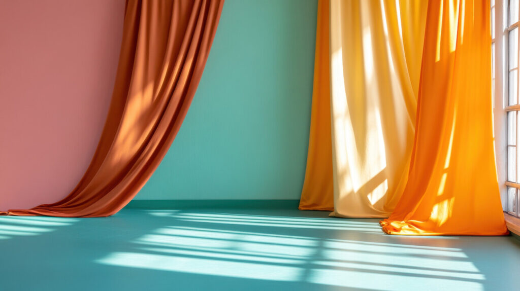 Glossy Or High Sheen Finishes On Bold Colors