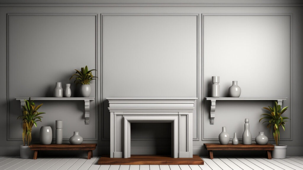 Keep The Mantel Background Simple