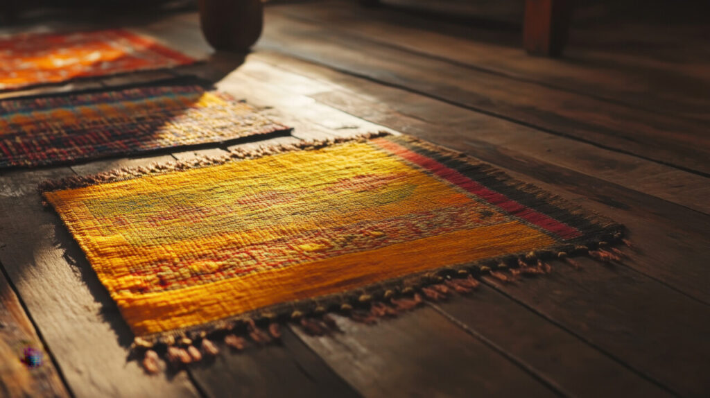 Hand Knotted Wool Statement Rug