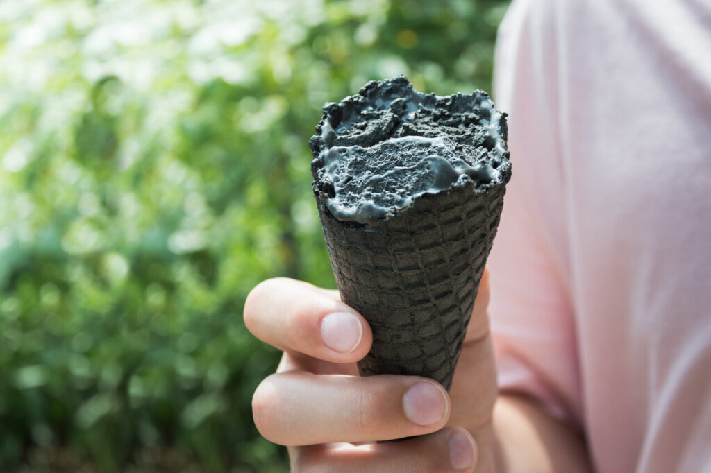 Charcoal Ice Cream