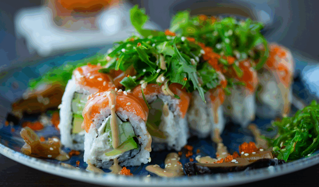 Rolls Packed With Leafy Add-Ons