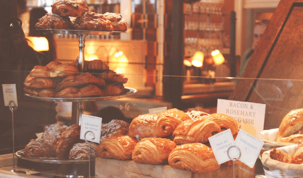 Market style halls promoting gourmet upgrades