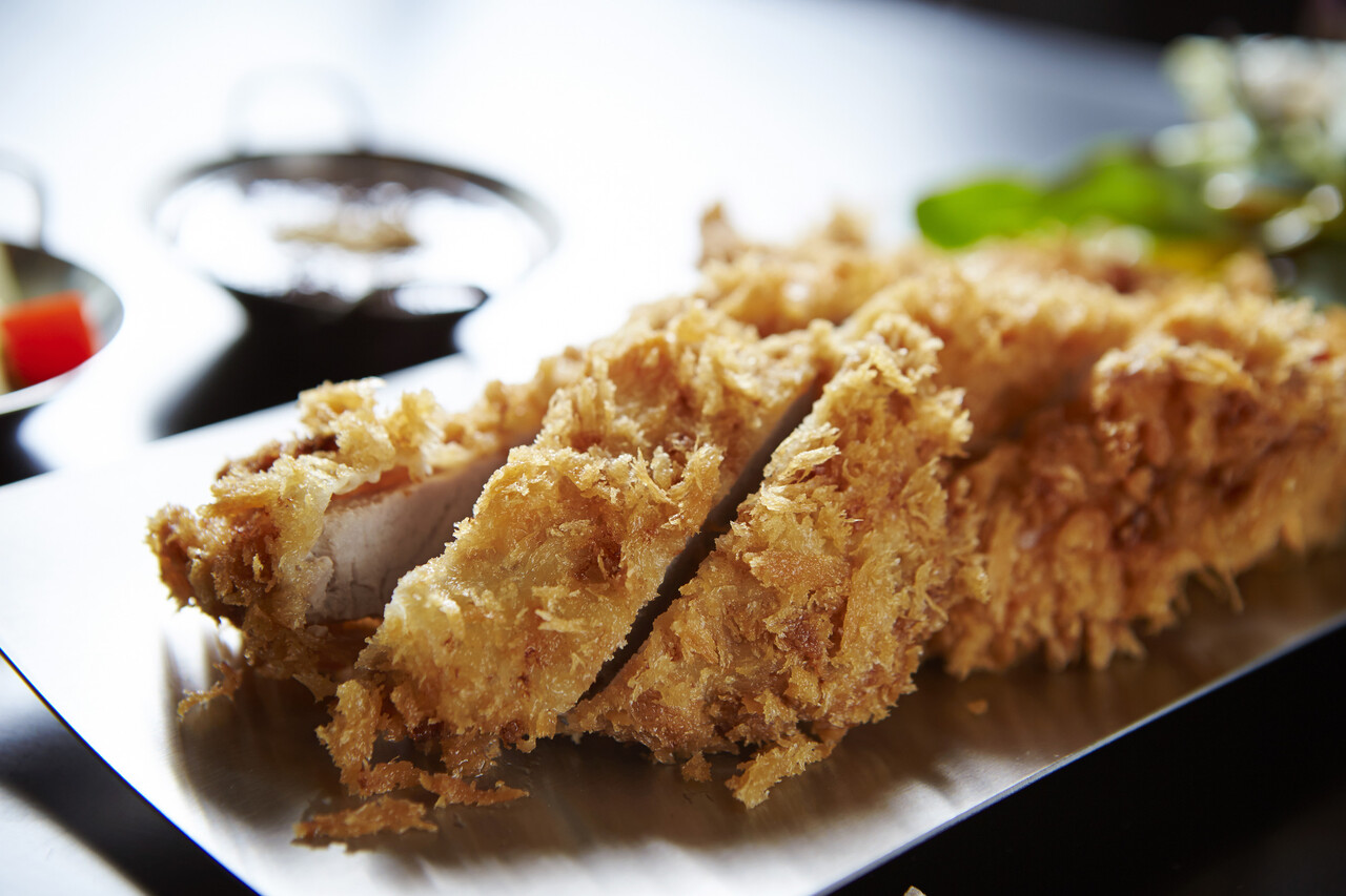 Delicious pieces of crispy chicken