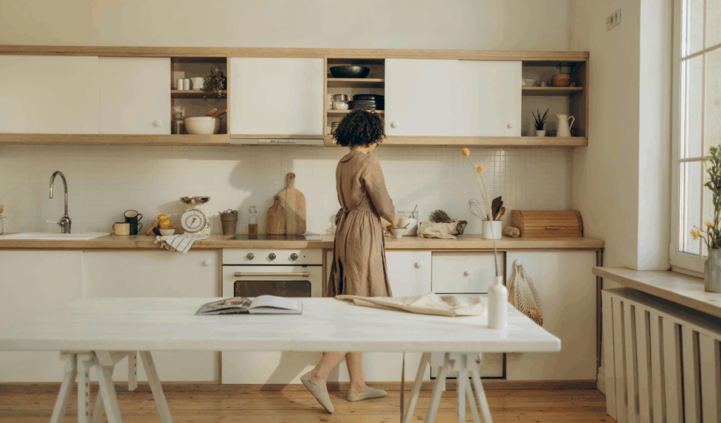 7 Open Shelving Ideas That Turn Kitchens Into Dust Zones