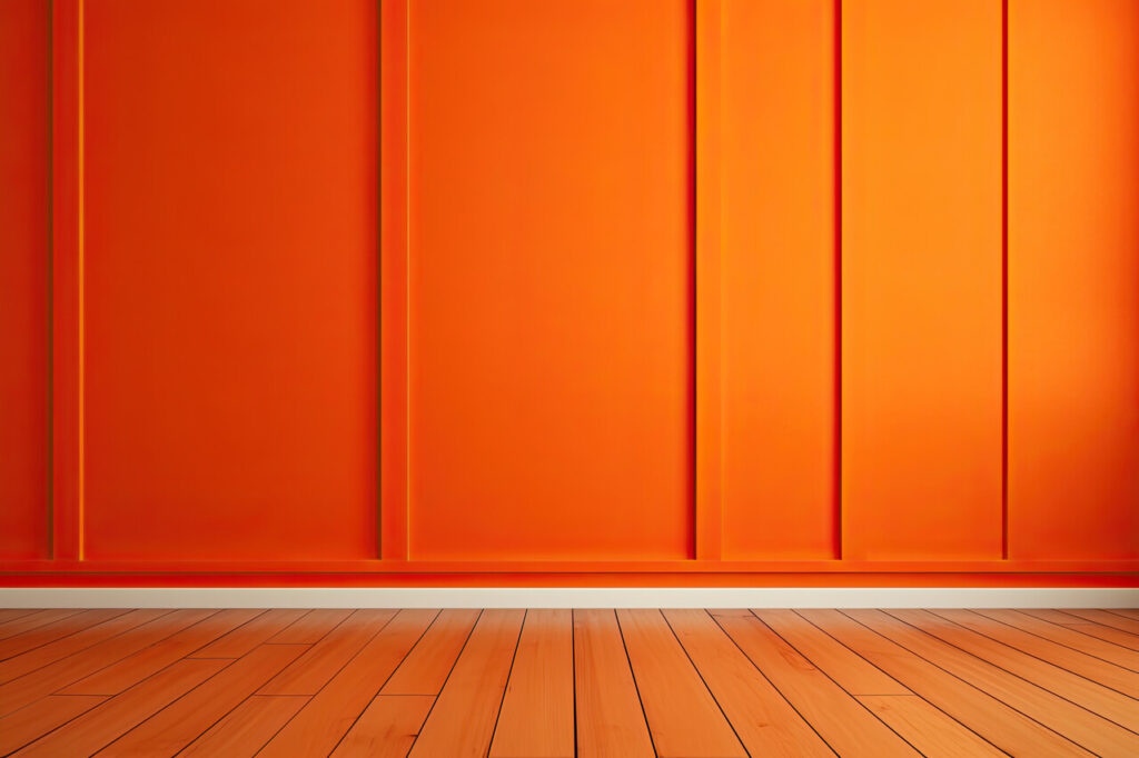 Orange And Pumpkin Shades That Date A Room Fast