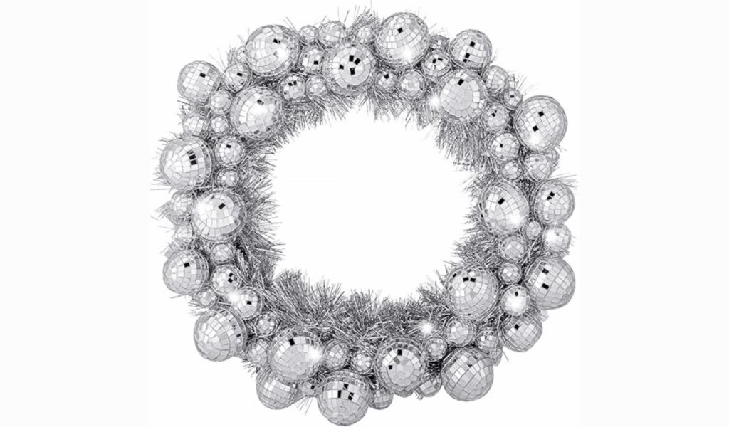 Glitter-Drenched Wreath Garlands