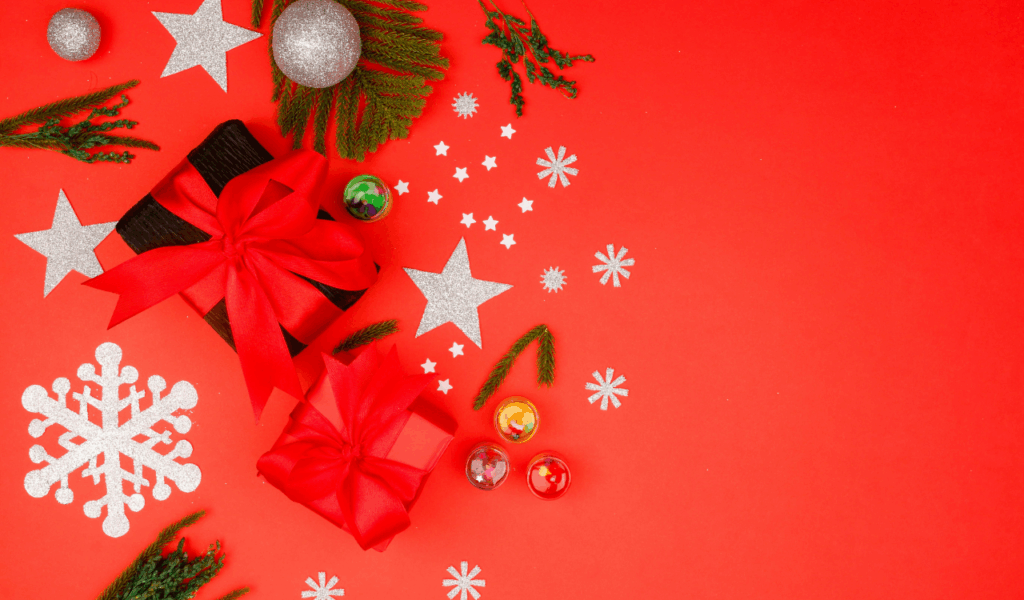 Coordinated Gift Wrapping Displays